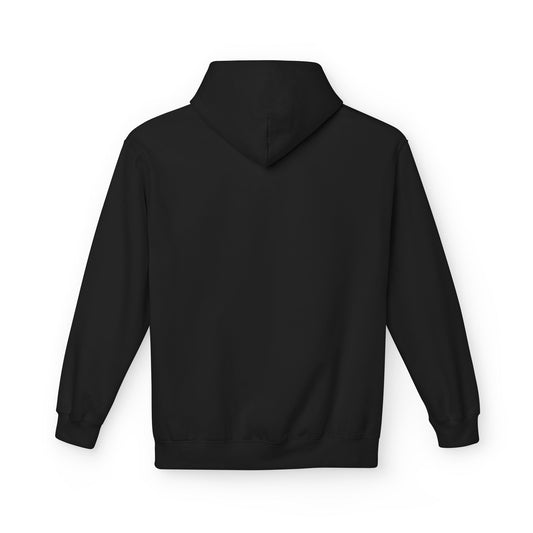 Black hoodie on a white background