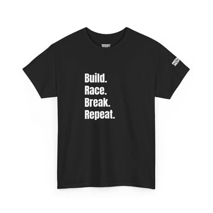 Midwest Respect "Build. Race. Break. Repeat." T-Shirt
