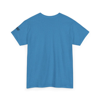 Blue t-shirt on a white background