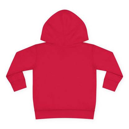 Red hoodie on a white background