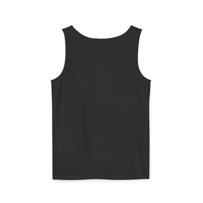 Black tank top on a white background