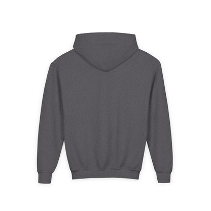 Gray hoodie on a white background