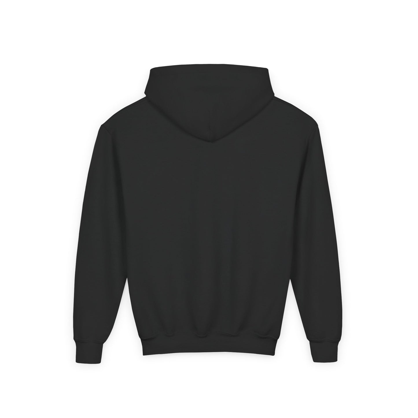 Black hoodie on a white background