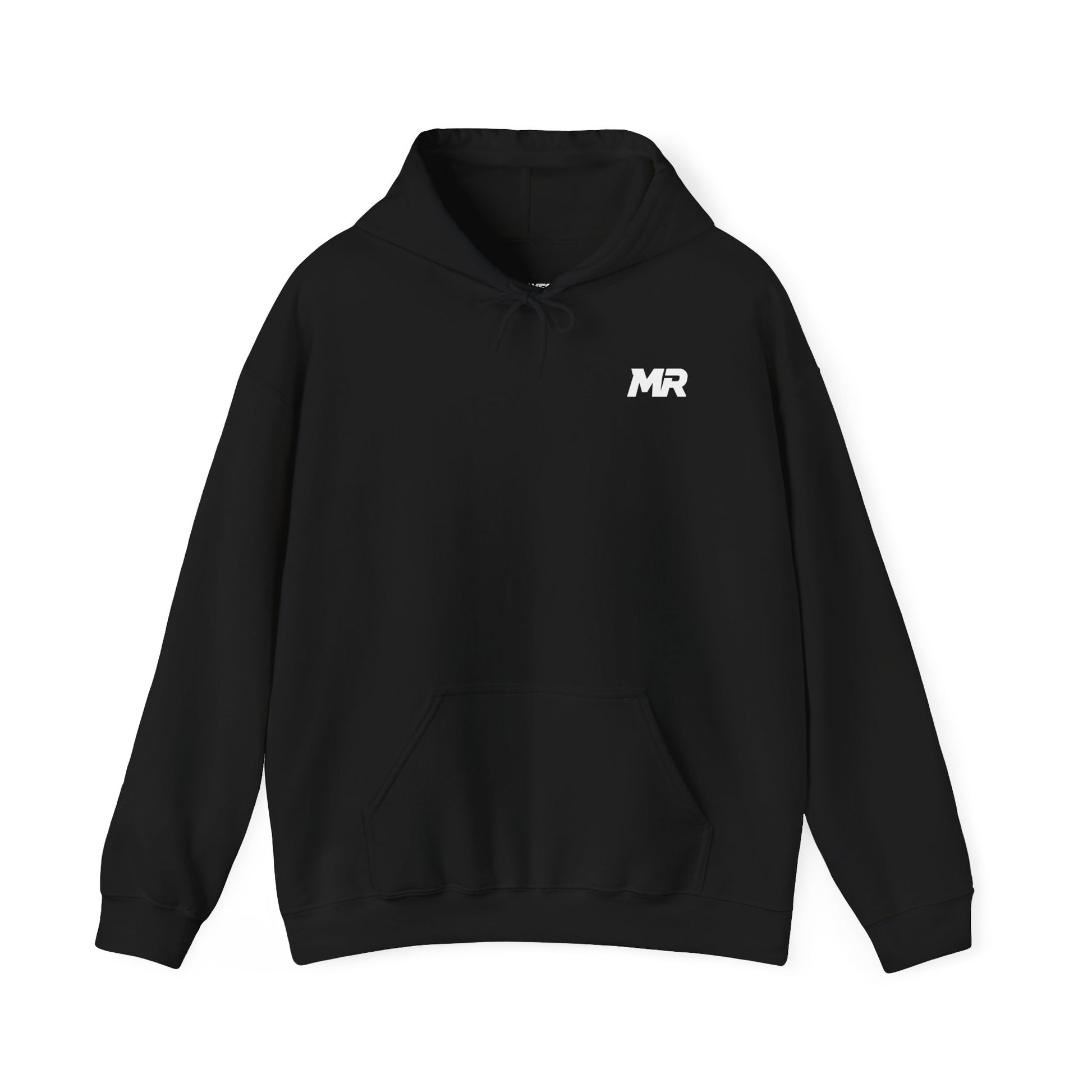 Black hoodie on a white background