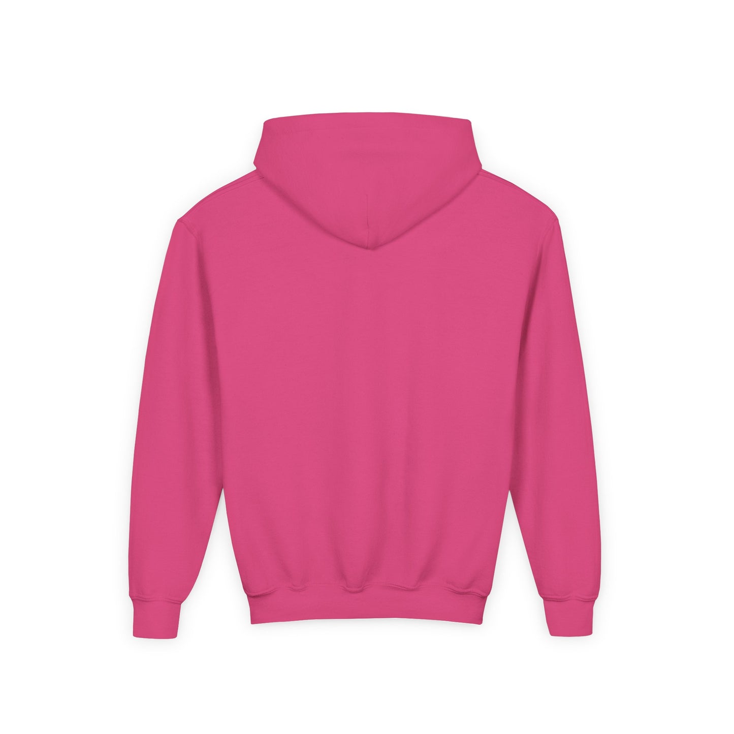 Pink hoodie on a white background