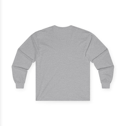 Gray sweatshirt on a white background