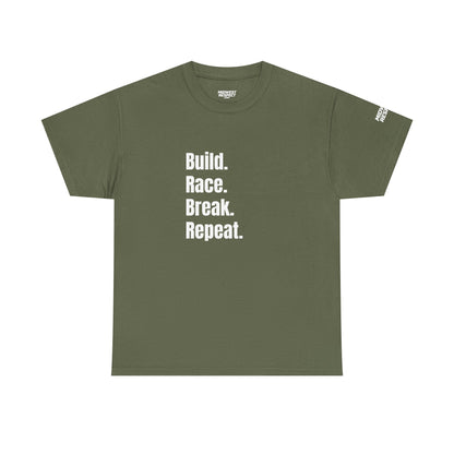 Midwest Respect "Build. Race. Break. Repeat." T-Shirt