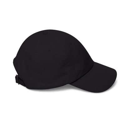 Black cap on a white background