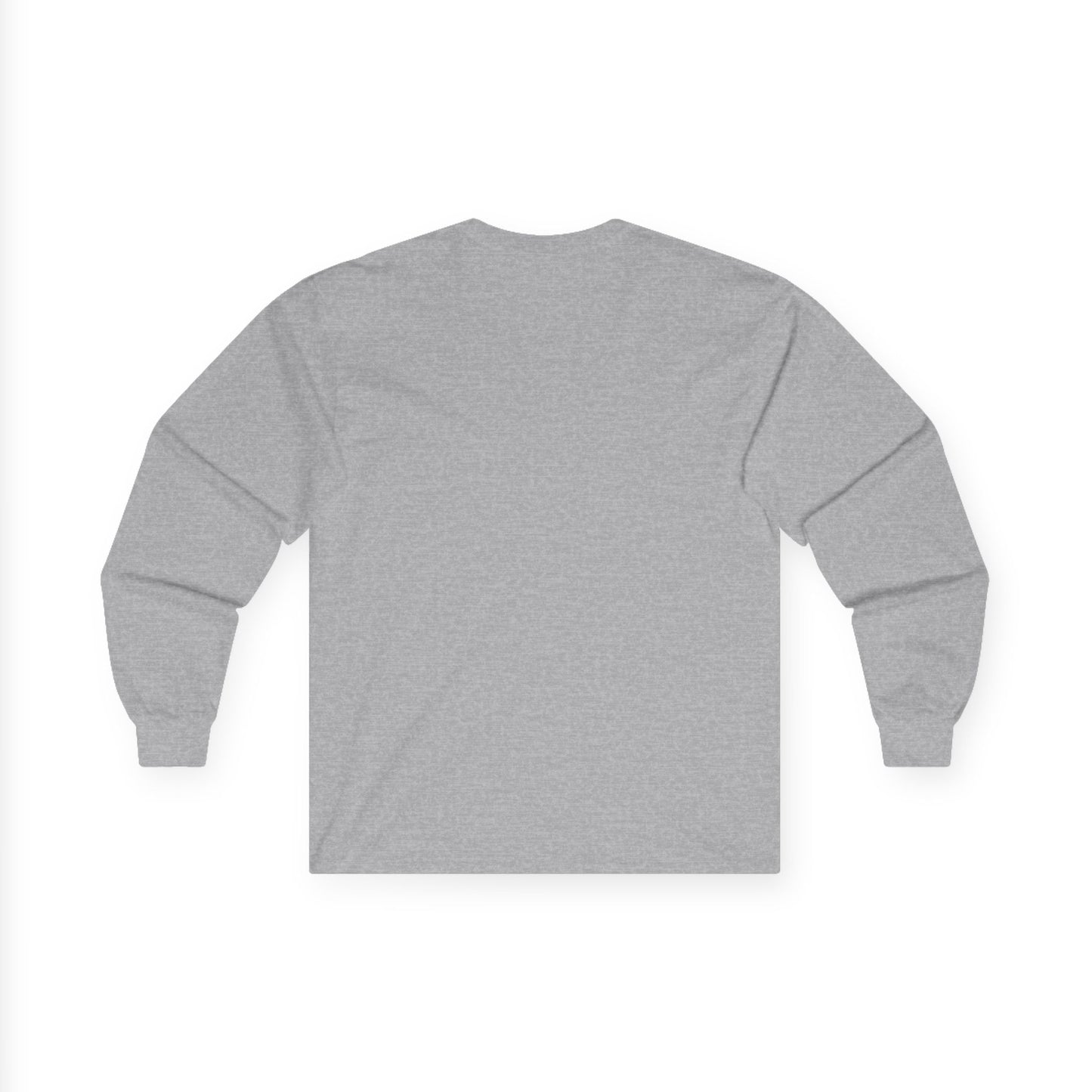 Gray sweatshirt on a white background