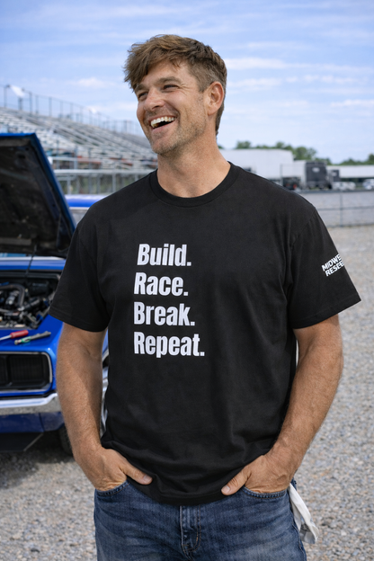 Midwest Respect "Build. Race. Break. Repeat." T-Shirt